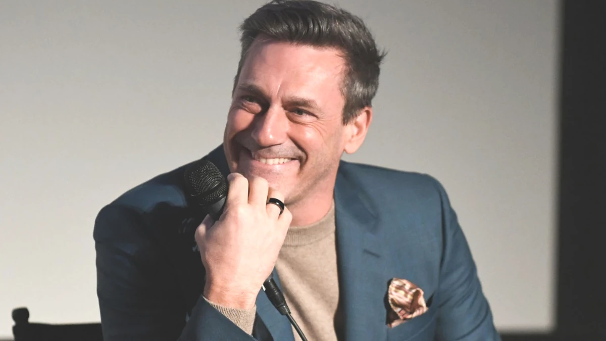 Jon Hamm dealing with cold sores