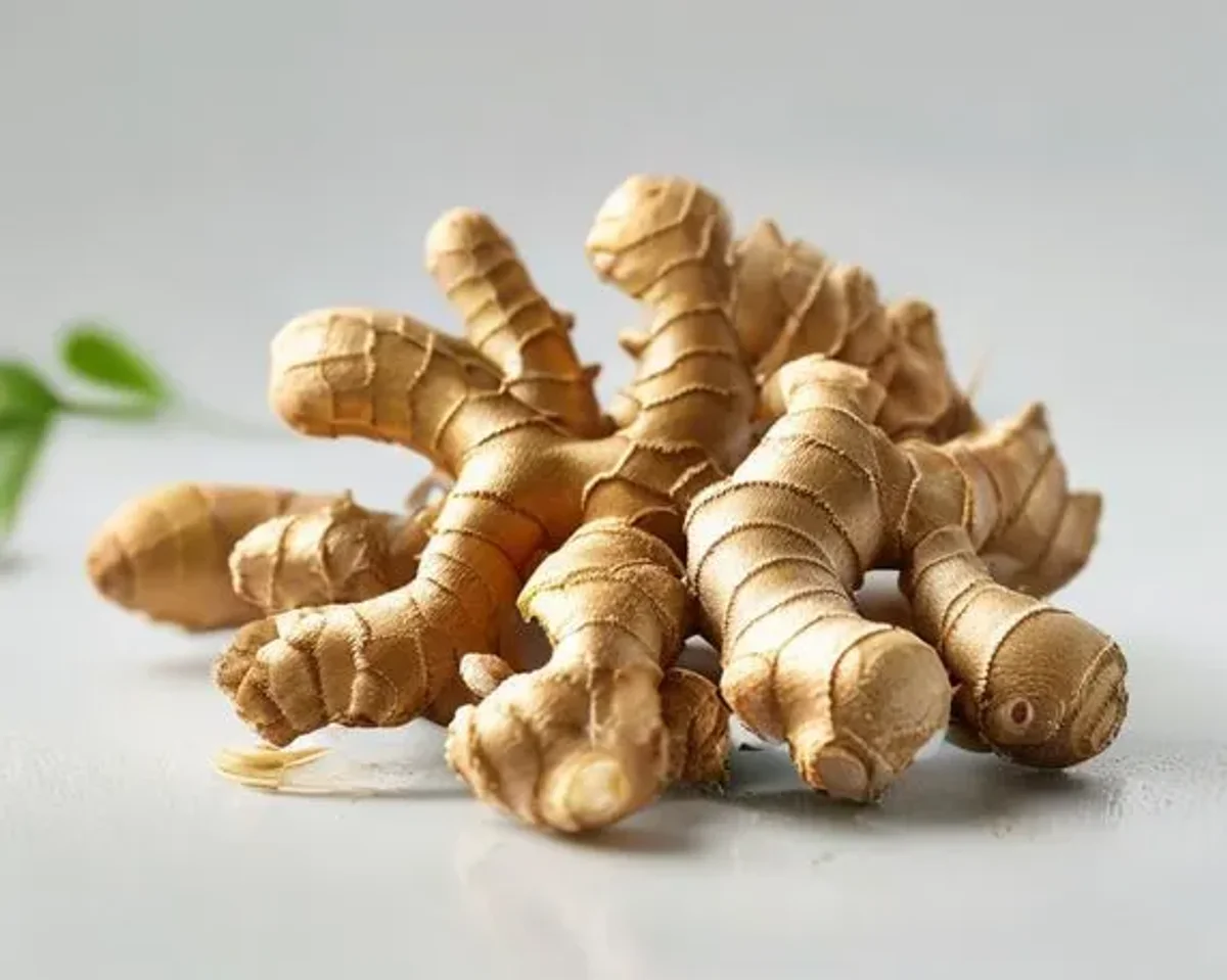 Ginger lysine-arginine content for herpes management