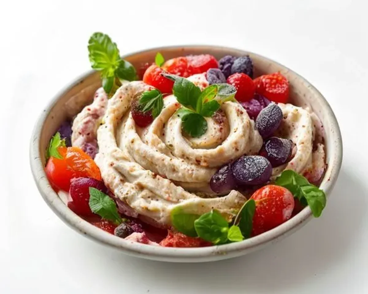 Hummus lysine-arginine content for herpes management