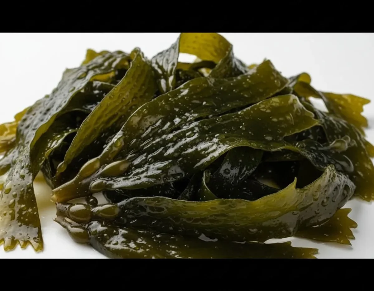 Kelp lysine-arginine content for herpes management
