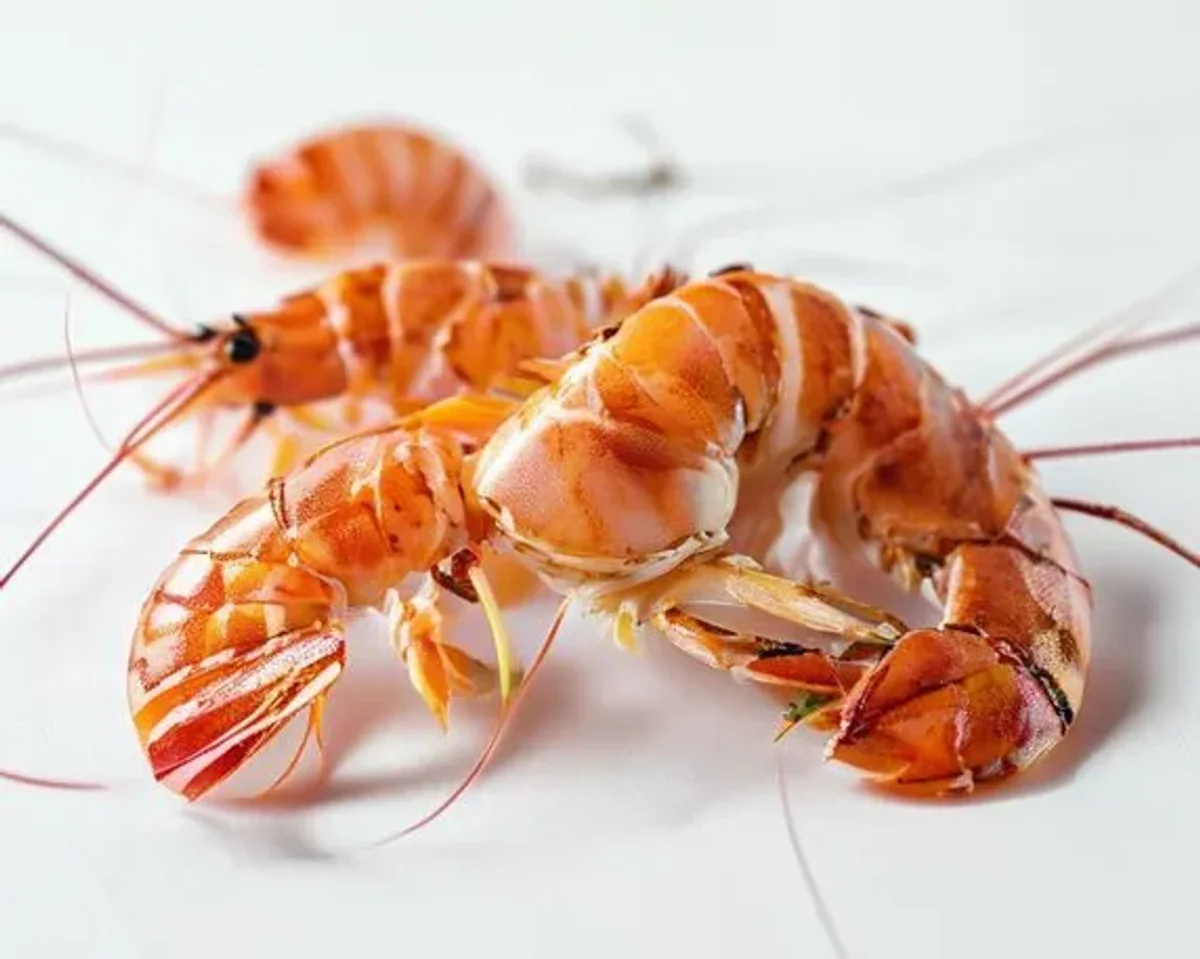 Prawn lysine-arginine content for herpes management